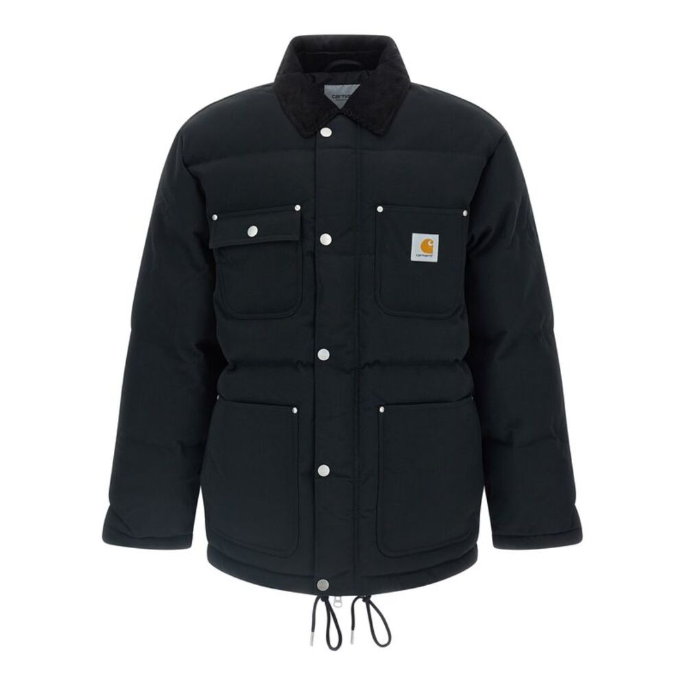 Carhartt Wip Black Nylon Shell Men's Jacket